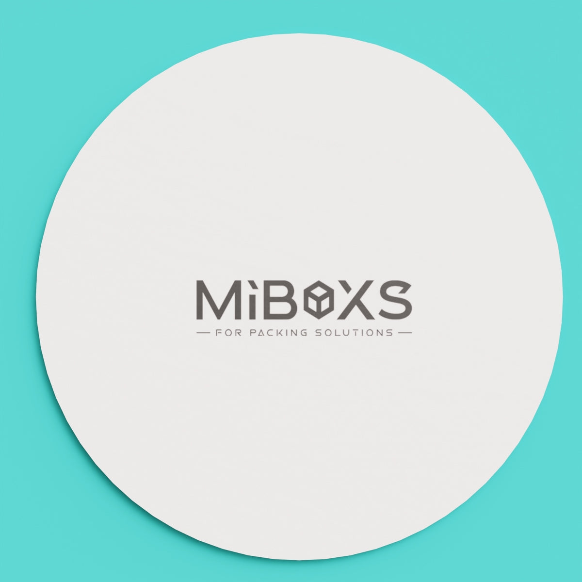 Sticker - Single Color Logo Print